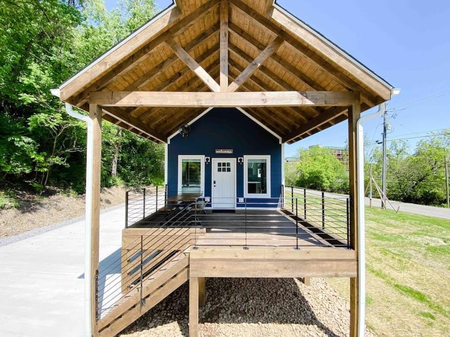 Ferienwohnung Cozy Smoky Mountain Tiny House Pigeon Forge Exterior foto