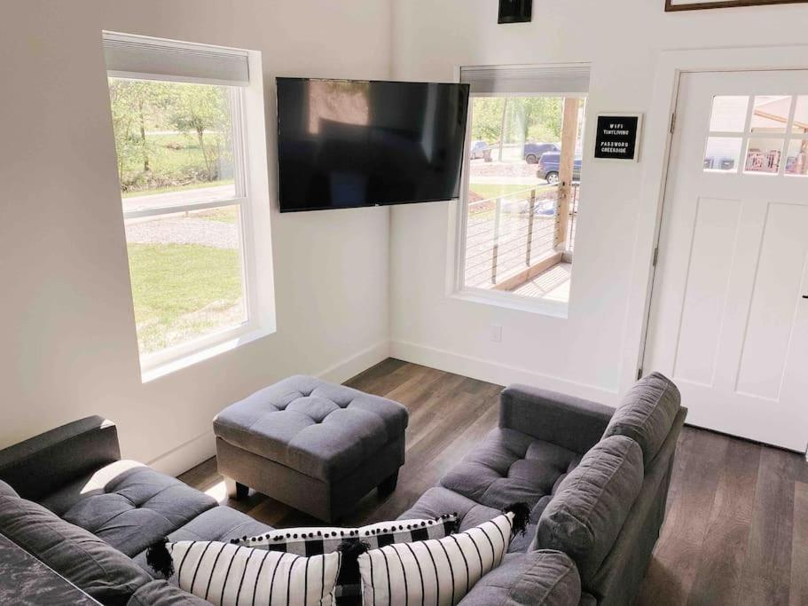 Ferienwohnung Cozy Smoky Mountain Tiny House Pigeon Forge Exterior foto